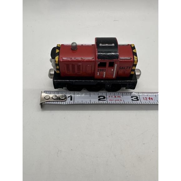 Thomas Wooden Railway Caitlin Red Streamlined Engine Train 2012 Mattel - Picture 6 of 6